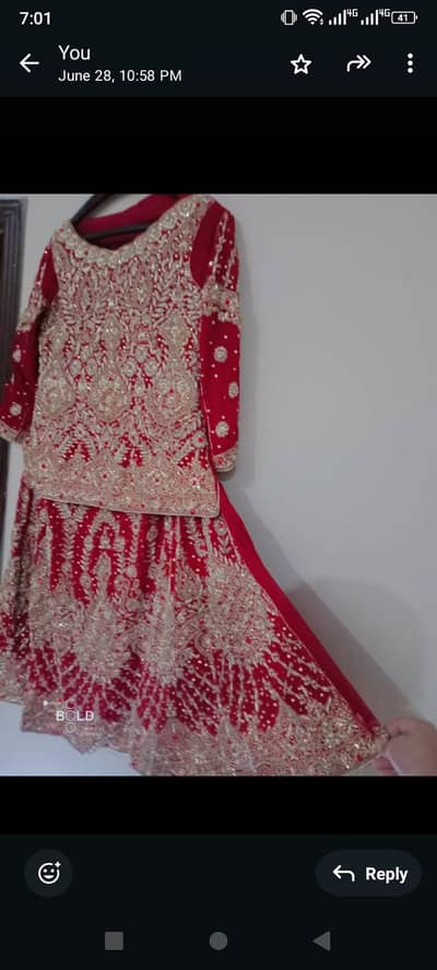 bridal lehenga
