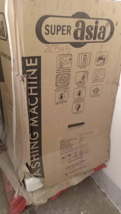 Super Asia Brand new Washing Machine