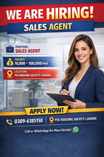 As a Sales agent