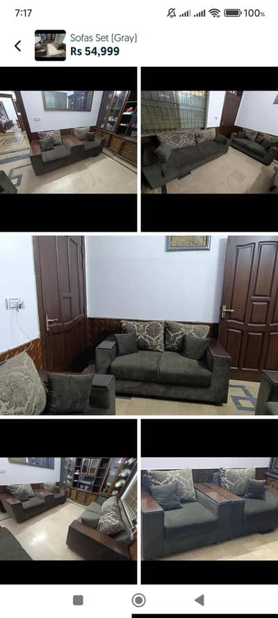 Sofas Set (Poison Grey)