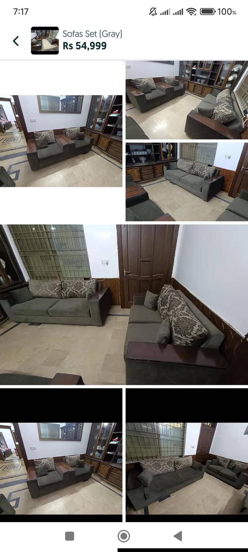 Sofas Set (Poison Grey) 1