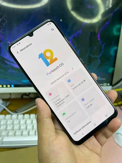 vivo v21e 8 GB Ram 128gbym WhatsApp number  03326744685