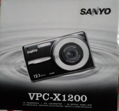 SANYO Camera VPC-X1200