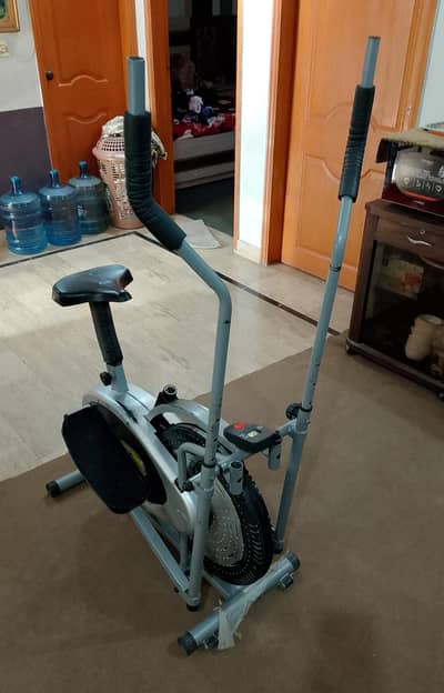Elliptical running machine