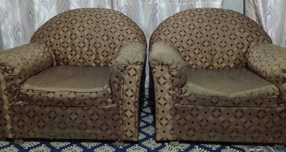 pair of 2 sofas with sofa cover