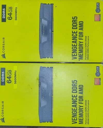 DDR 5 CORSAIR 5600 Hz 128 gb 64 gb one module .
