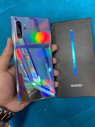 Samsung note 10 plus 12gb256gbym WhatsApp number  03326744685