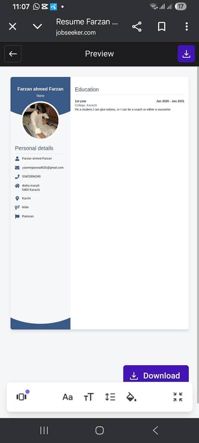 Avaible tutor for class 1,8