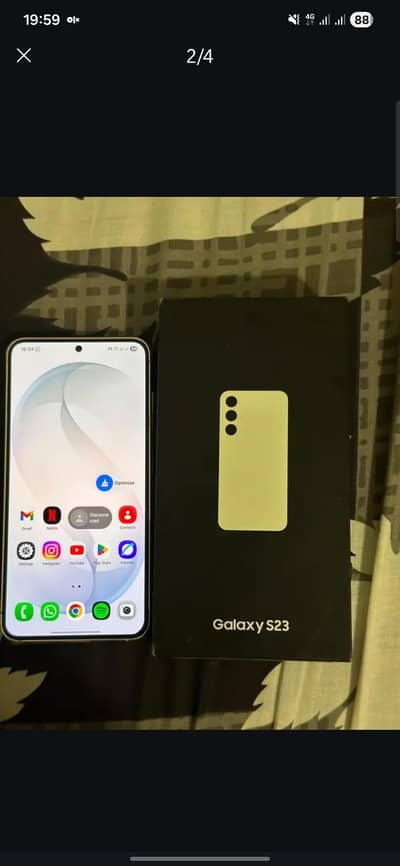 Samsung S23 256GB white
