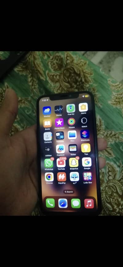 Iphone x 64gb non pta  contact(03405772220)