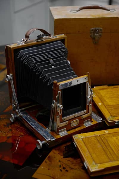 Vintage Wooden handemade Camera