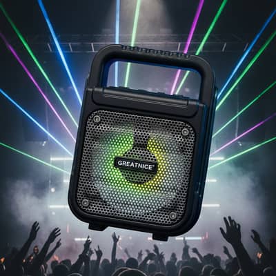 GREATMICE Portable Wireless Party Speaker || Free Delivery