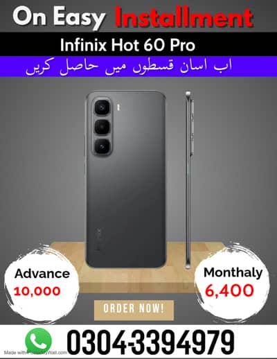 Infinix Hot 60 PRO PLUS Pta Approved on Easy Installment