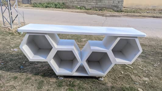 TV CONSOLE MADE IN SOLID WOOD