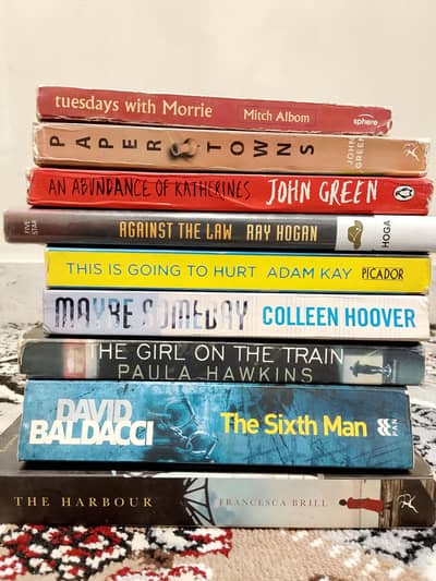 Original English Novels Collection, John Green,Colleen Hoover,Like New