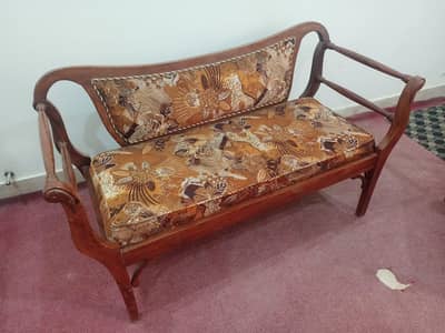 Urgent sale 4 sitter sofa set  + tables