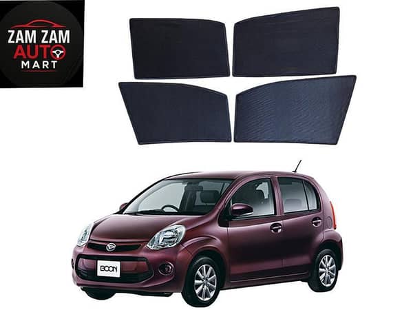 Daihatsu Boon Premium Quality Japani Sun Shades 4 PCS - Model 2010-2018