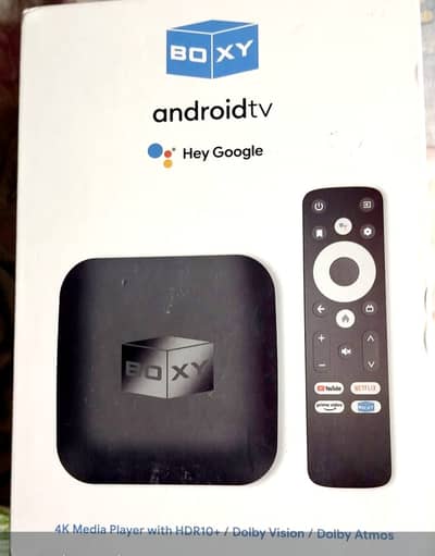 BOXY Tv box with Dune HD Media Center+Netflix 4K Dolby Vision & Atmos