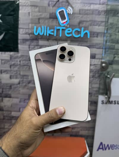 Iphone 16 Pro Max 512GB PTA Approved like Brand New