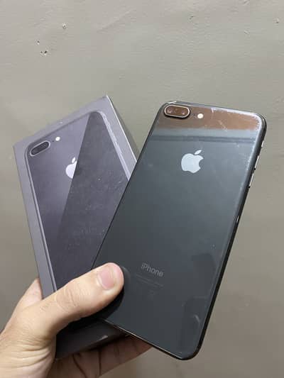 Iphone 8plus PTA approved 64gb with box