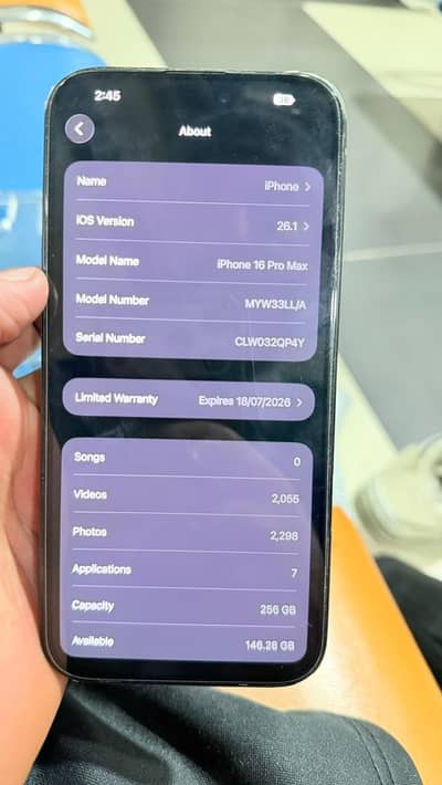 iphone 16 pro max 10/10