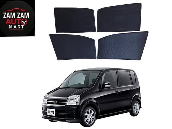 Daihatsu Move Premium Quality Japani Sun Shades 4 PCS - Model 2002- 2005