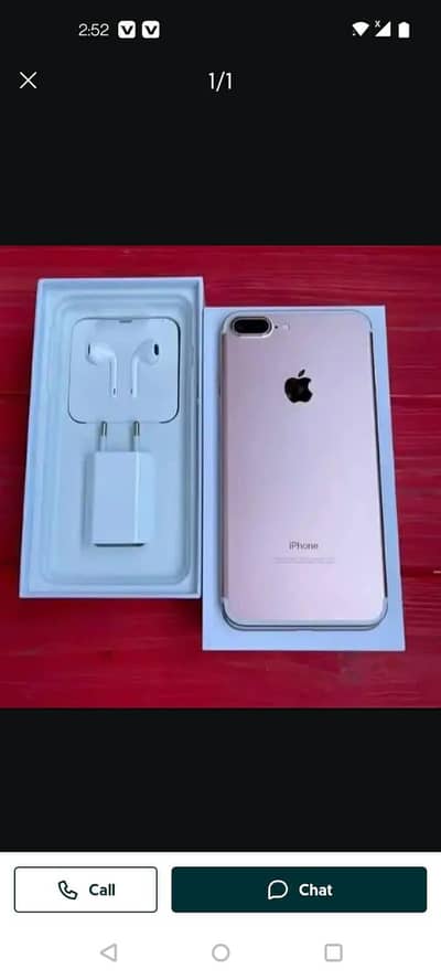 I phone 7 plus 128 GB My Whatsapp Number 0334*4278*291