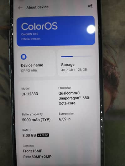 oppo A96.8/128