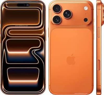 17 pro max non active box pack 256 gb orange