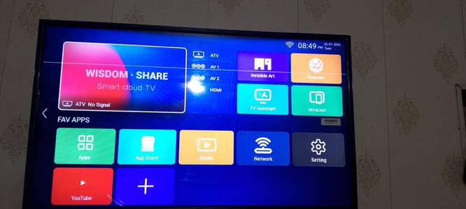 Samsung Wisdom Shere Smart cloud tv