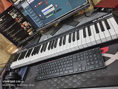 M Audio KeyStation 61 Keys Midi Piano