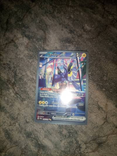 Miraidon EX trading card hp 220 244/198