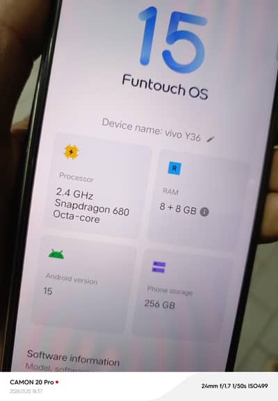 Urgent Sale Vivo y36