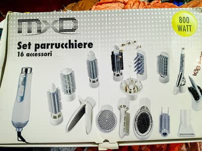hair styler 16 accessories new straightner