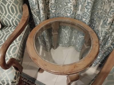 Solid Sheesham Armchair Set designer