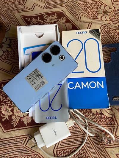 tecno camon 20 special addition 16/256 condition 10/10 pta approved