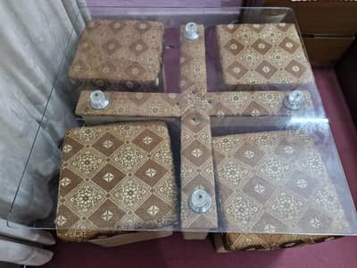 Center table with stool