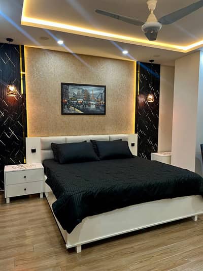 One bed apartment per day available Gulbarga green Islamabad