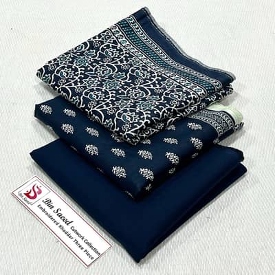 PRINTED KHADAR SHIRT DUPATTA TROUSER