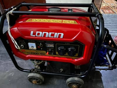 GERNATOR IN EXCELLENT CONDITION LONCIN LC4900 3.5kva