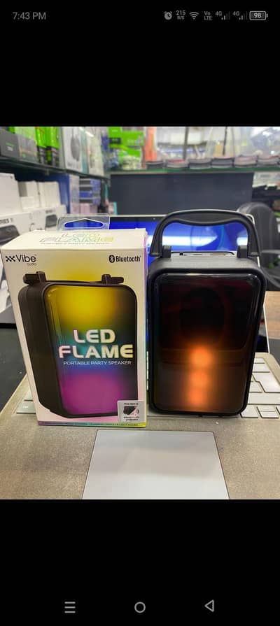 vibe oudio Bluetooth led flame light