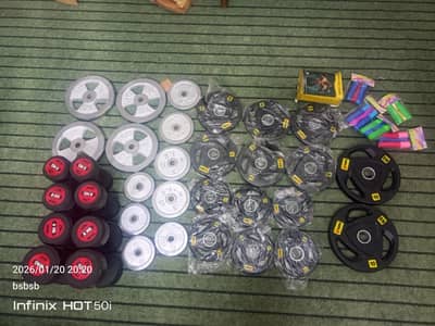 All gym Accessories for home & commercial use contact (03375678509)