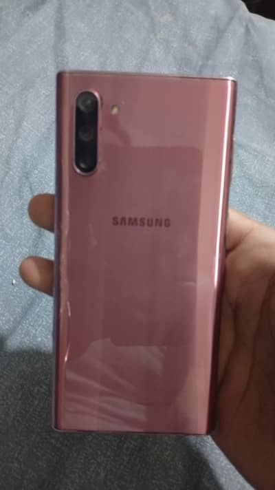 Samsung Note 10 5G (12GB/256GB) - PTA Approved - Aura Pink