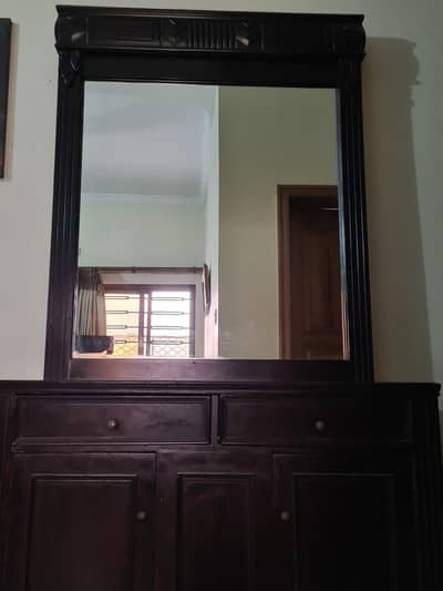 double bed side tables and dressing