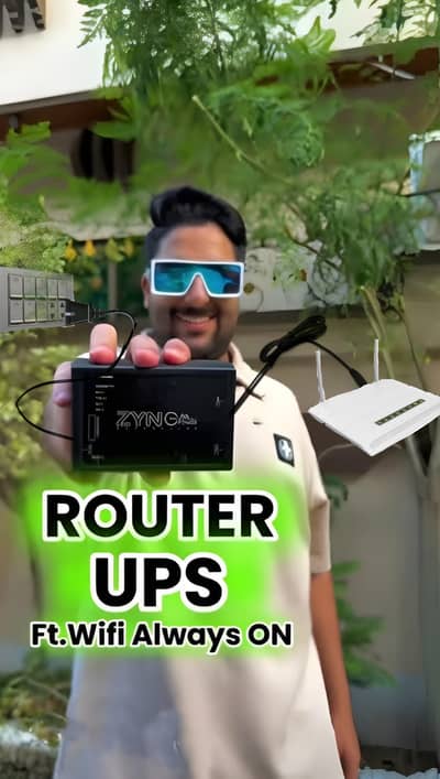 VIP 12v router UPS power bank 7,8 hours backup