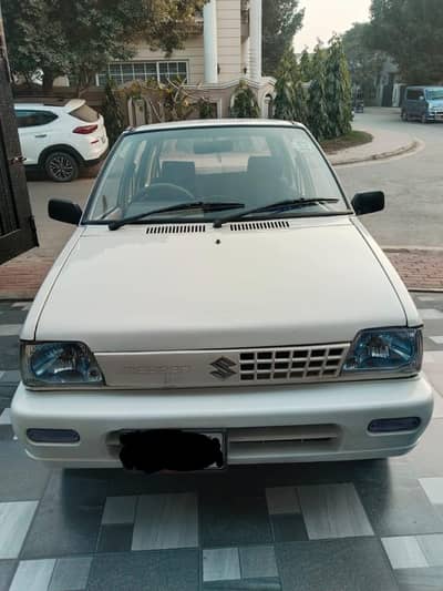 Mehran VX 2019 Model White Punjab Lahore registered