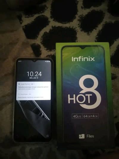infinix hot 8.4 GB RAM 64GB Ram