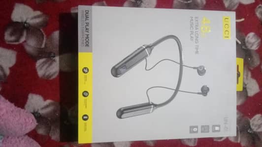 wireless Bluetooth net band  play time 48 ghante