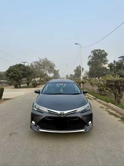 Toyota Corolla Altis Grande Black interior