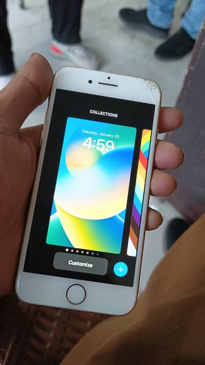 iphone 8 256 gb  non pta glass minor break